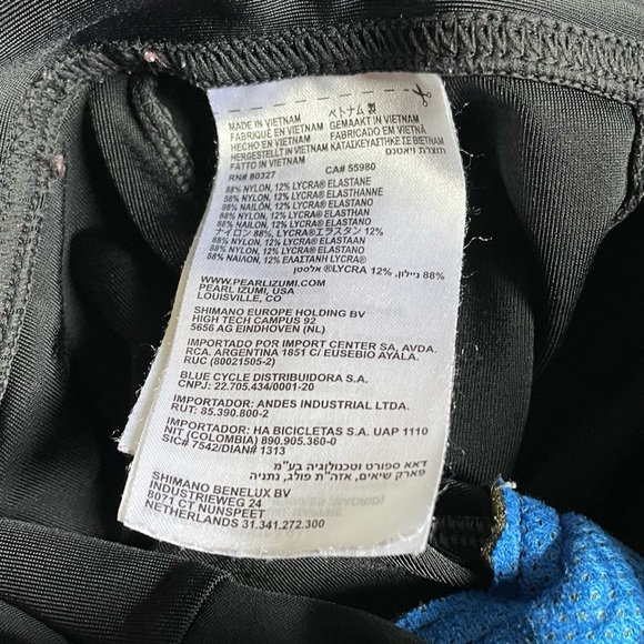 Women's Black Leggings Pearl Izumi - Picture 3 of 6